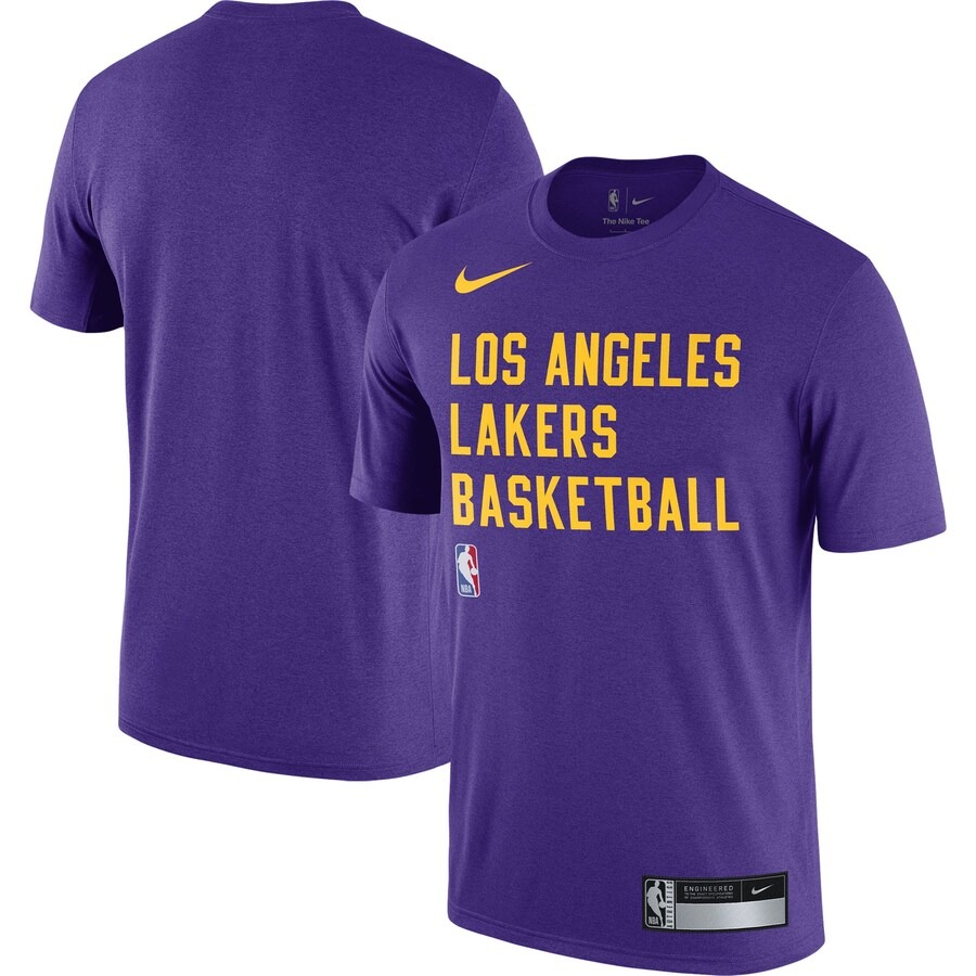 Men's Los Angeles Lakers Nike Purple 2023/24 Sideline Legend Performance Practice T-Shirt - Vujersey Los Angeles Rams