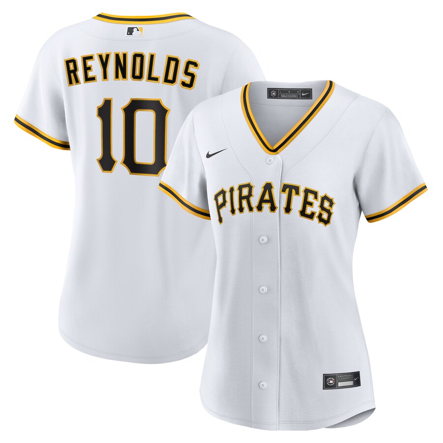 Women's Pittsburgh Pirates Bryan Reynolds Nike White Home Replica Jersey - Vujersey Los Angeles Rams
