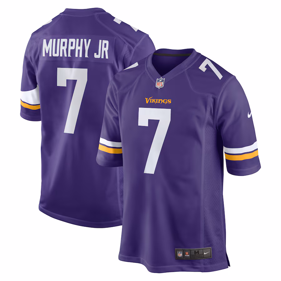Men's Minnesota Vikings Byron Murphy Jr. Nike Purple Game Jersey - Vujersey Los Angeles Rams