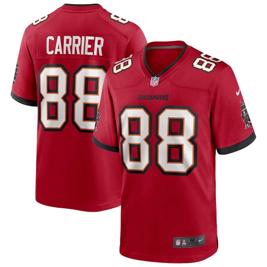Men's Tampa Bay Buccaneers Mark Carrier Nike Red Game Retired Player Jersey - Vujersey Los Angeles Rams