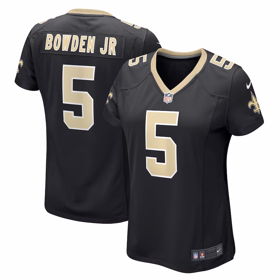 Women's New Orleans Saints Lynn Bowden Jr. Nike  Black Team Game Jersey - Vujersey Los Angeles Rams