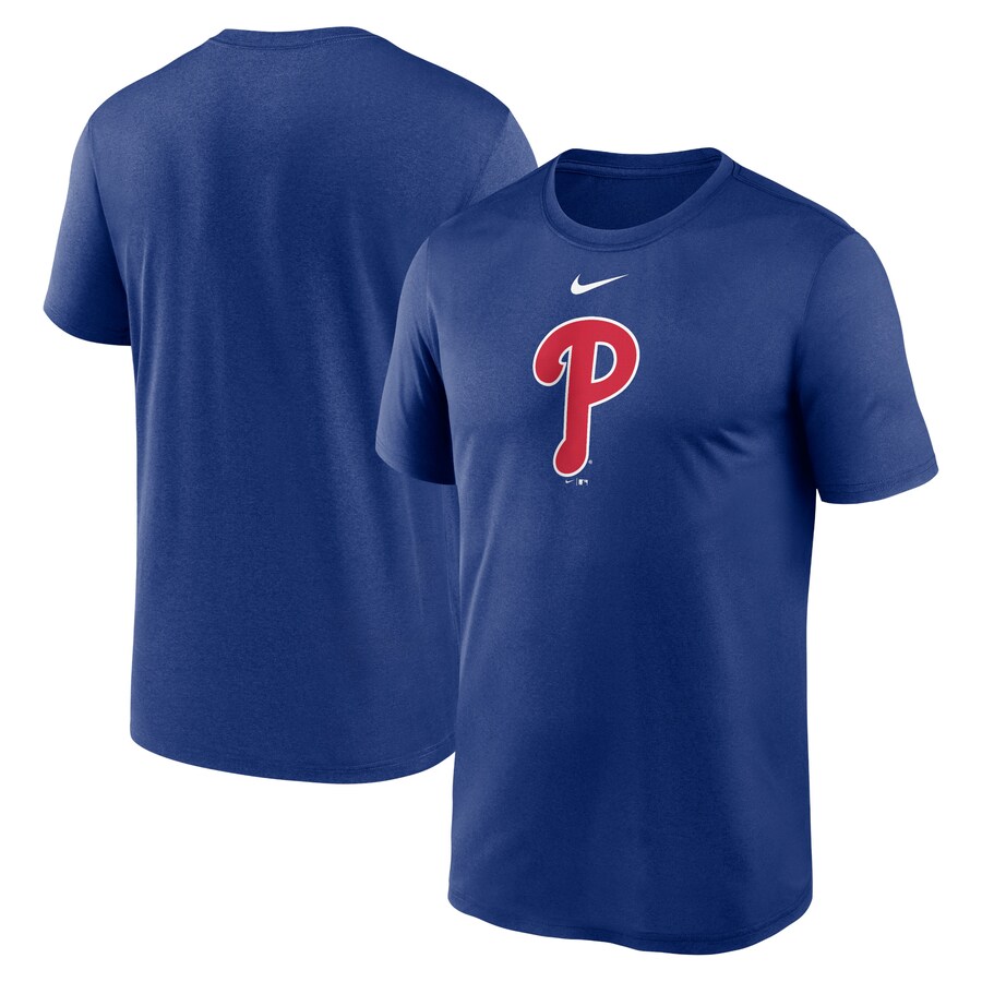 Men's Philadelphia Phillies Nike Royal Legend Fuse Large Logo Performance T-Shirt - Vujersey Los Angeles Rams