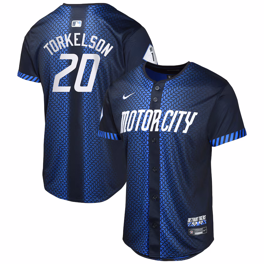 Youth Detroit Tigers Spencer Torkelson Nike Navy 2024 City Connect Limited Jersey - Vujersey Los Angeles Rams