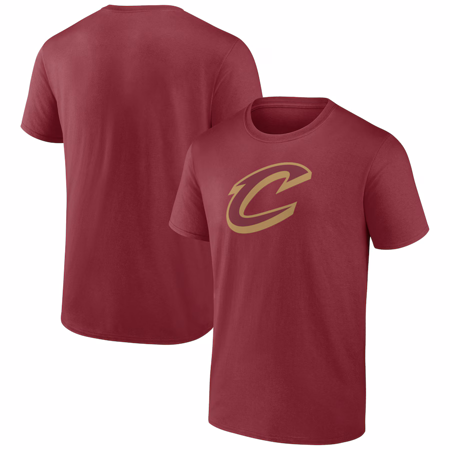 Men's Cleveland Cavaliers Garnet Logo T-Shirt - Vujersey Los Angeles Rams