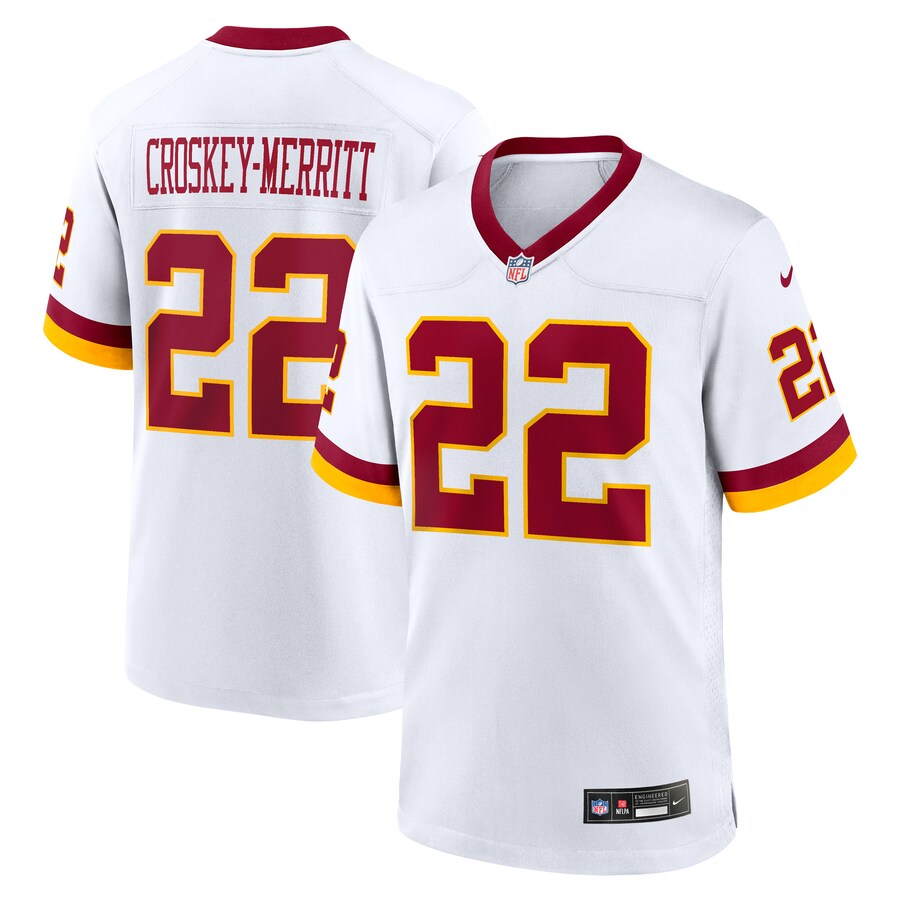 Men's Washington Commanders Jacory Croskey-Merritt Nike White Game Super Bowl Era Jersey - Vujersey Los Angeles Rams