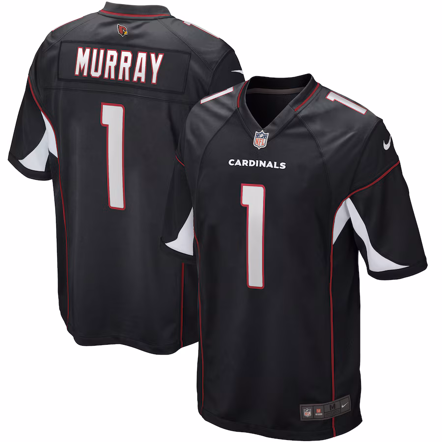 Men's Arizona Cardinals Kyler Murray Nike Black Alternate Game Jersey - Vujersey Los Angeles Rams