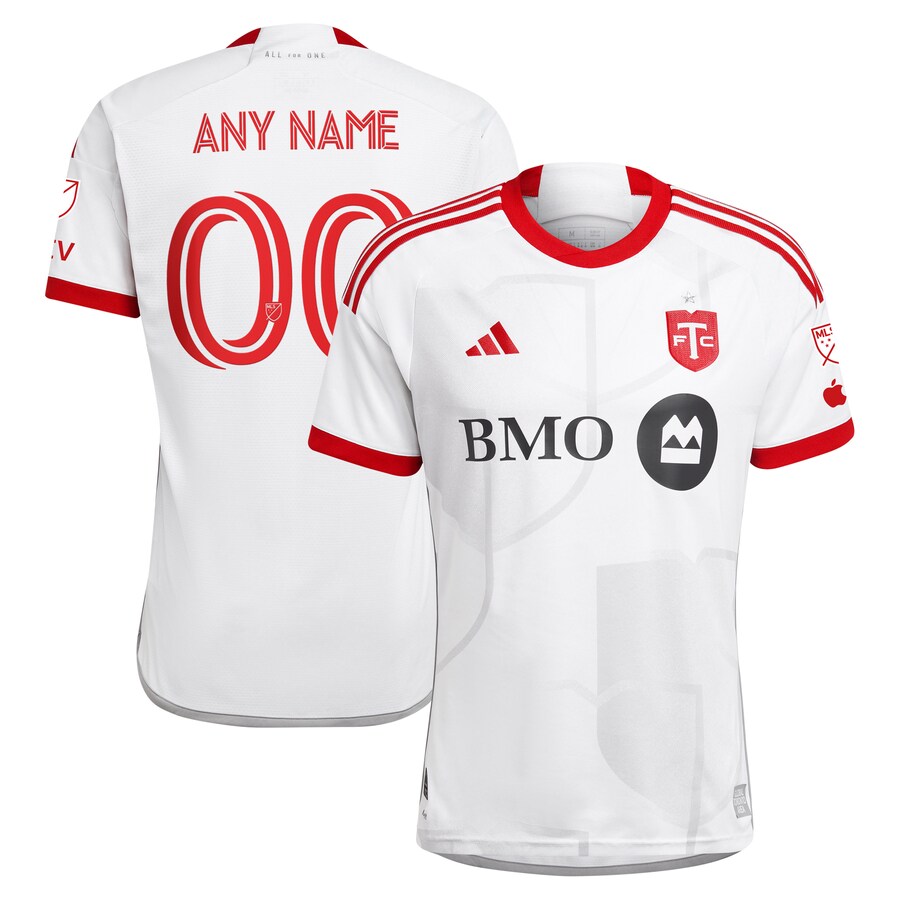 Men's Toronto FC  adidas White 2024 GTA Kit Authentic Custom Jersey - Vujersey Los Angeles Rams