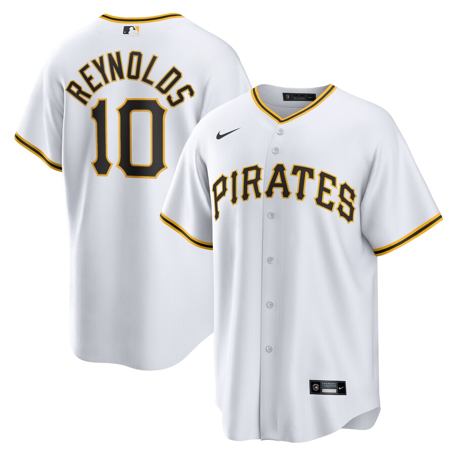 Men's Pittsburgh Pirates Bryan Reynolds Nike White Replica Player Jersey - Vujersey Los Angeles Rams