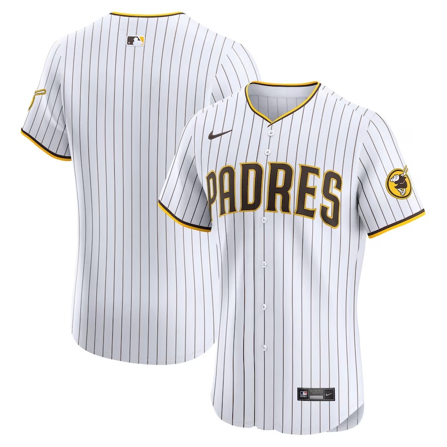 Men's San Diego Padres Nike White Home Elite Jersey - Vujersey Los Angeles Rams