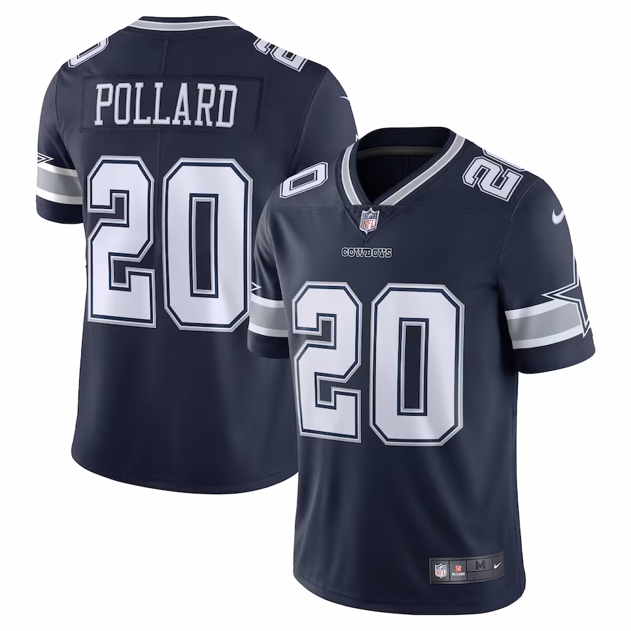 Men's Dallas Cowboys Tony Pollard Nike Navy 2020 Vapor Limited Jersey - Vujersey Los Angeles Rams