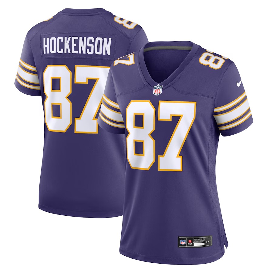 Women's Minnesota Vikings T.J. Hockenson Nike Purple Player Jersey - Vujersey Los Angeles Rams