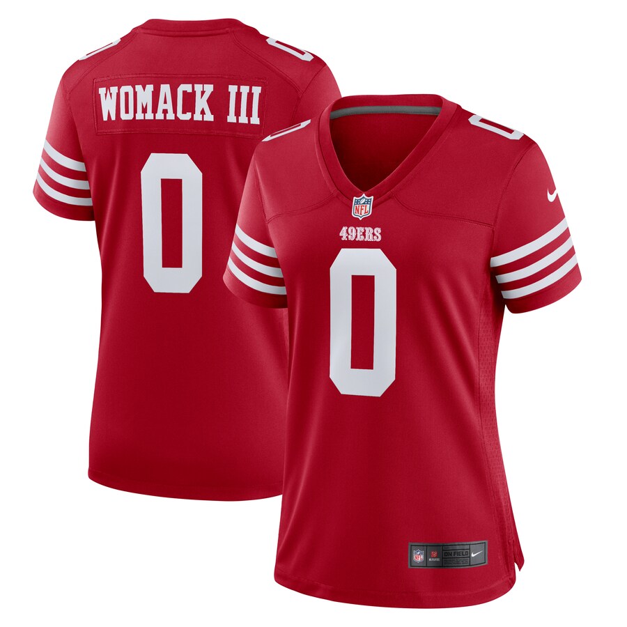 Women's San Francisco 49ers Samuel Womack III Nike  Scarlet  Game Jersey - Vujersey Los Angeles Rams