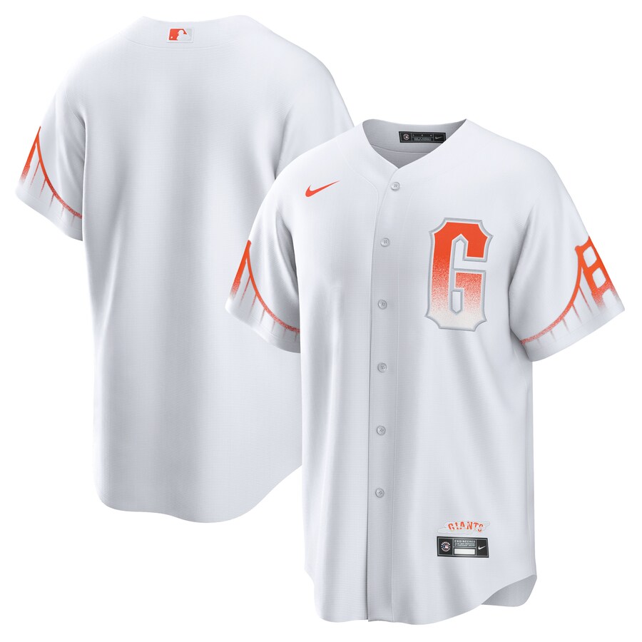 Men's San Francisco Giants Nike White City Connect Replica Jersey - Vujersey Los Angeles Rams