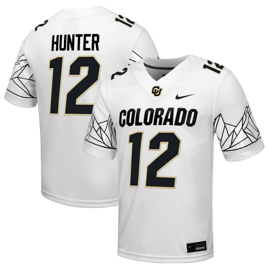 Men's Nike Travis Hunter White Colorado Buffaloes Alumni Game Jersey - Vujersey Los Angeles Rams