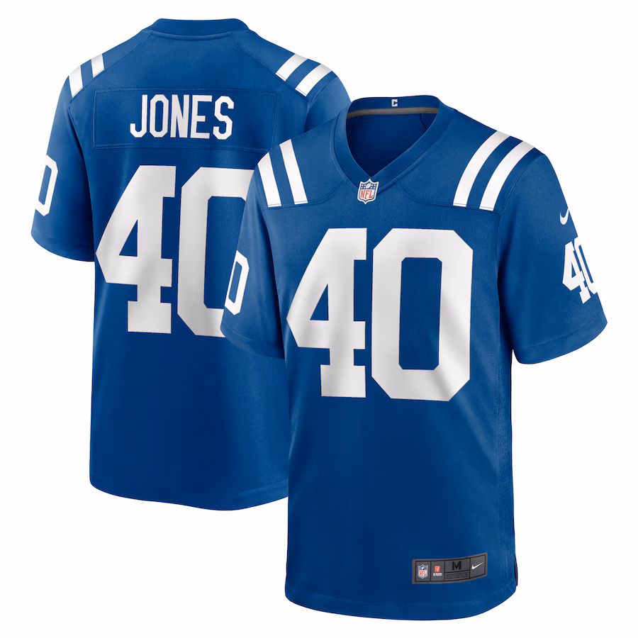 Men's Indianapolis Colts Jaylon Jones Nike  Royal Team Game Jersey - Vujersey Los Angeles Rams