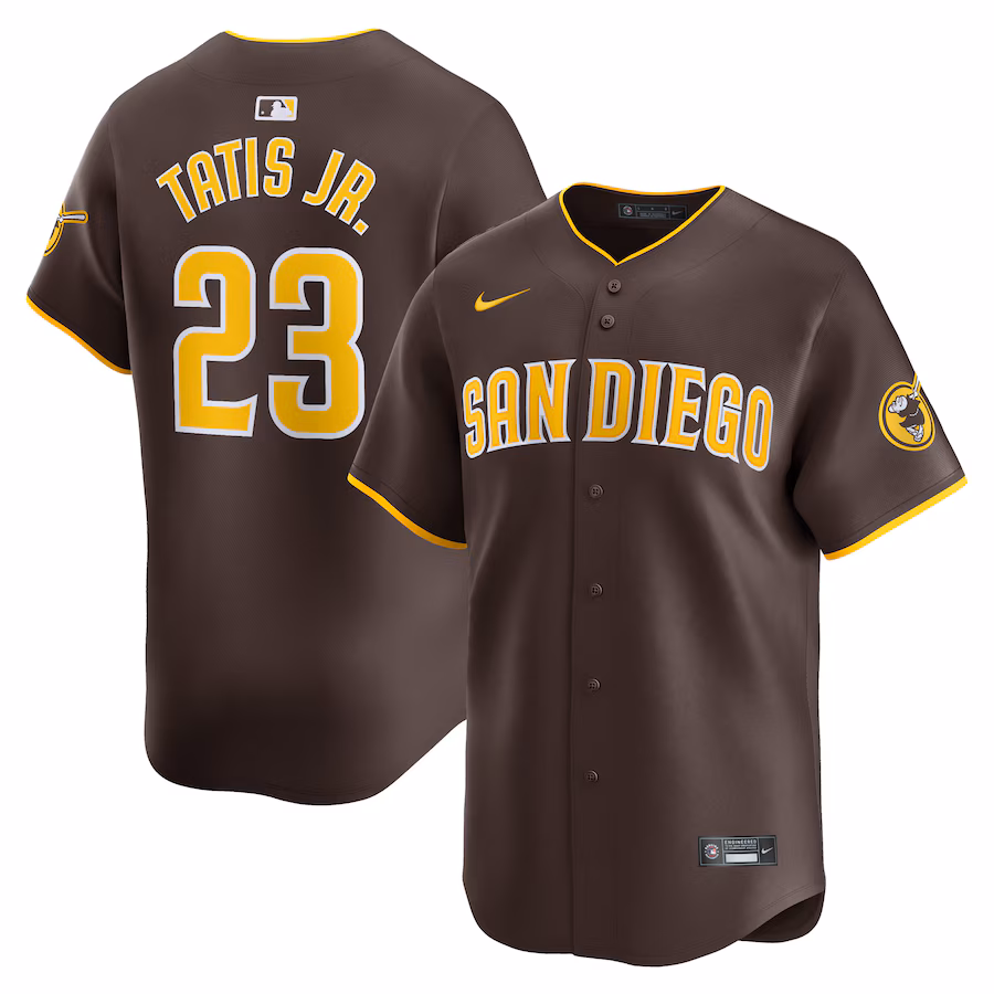 Men's San Diego Padres Fernando Tatis Jr. Nike Red Away Limited Player Jersey - Vujersey Los Angeles Rams