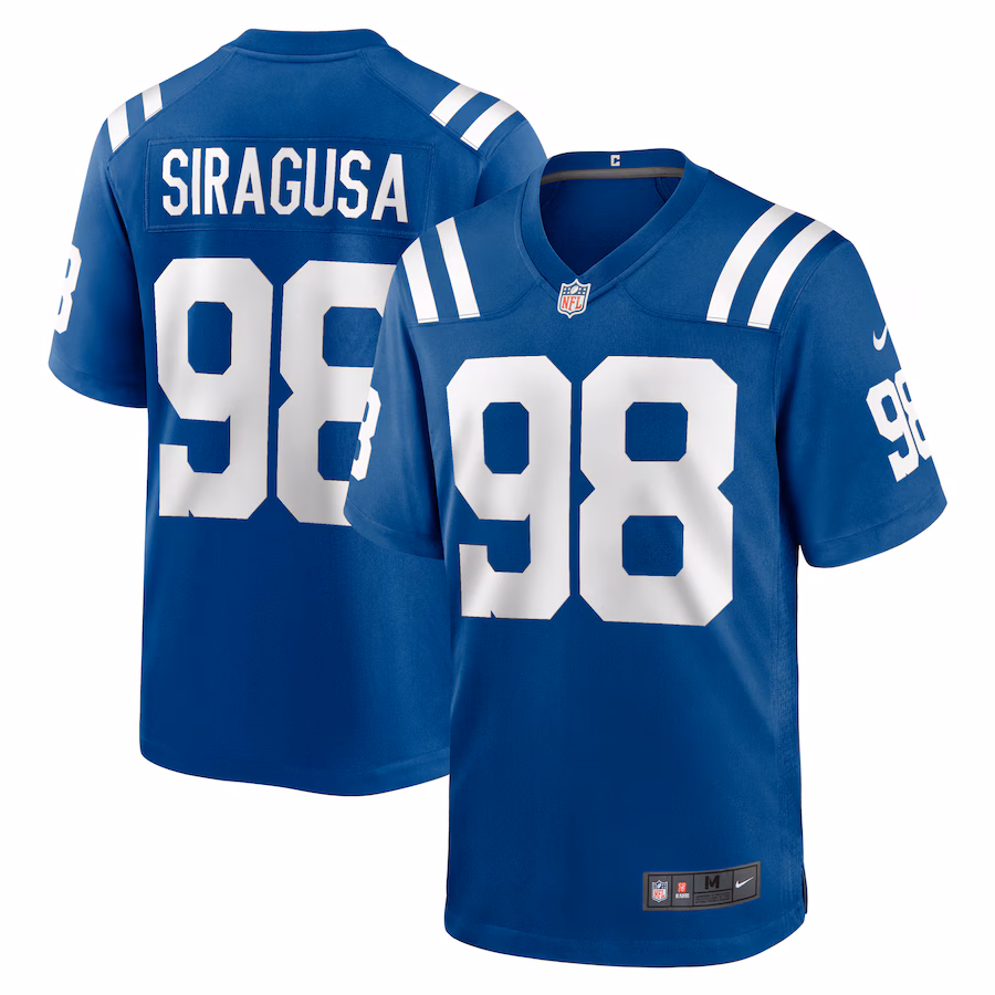 Men's Indianapolis Colts Tony Siragusa Nike Royal Game Retired Player Jersey - Vujersey Los Angeles Rams