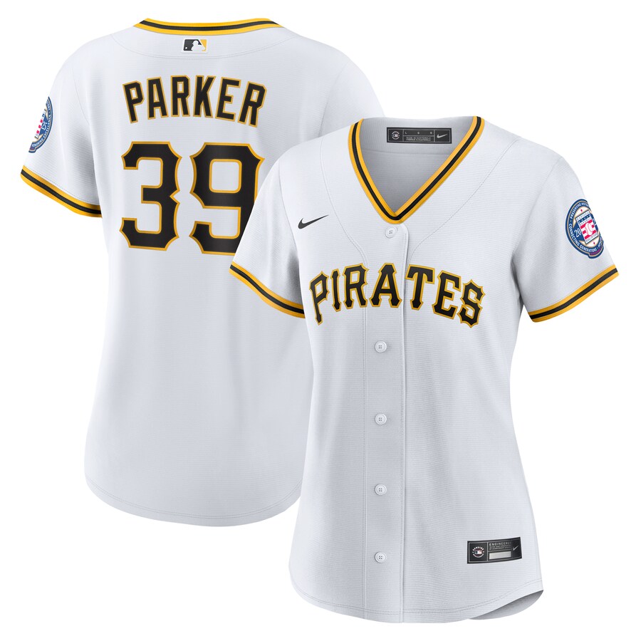 Women's Pittsburgh Pirates Dave Parker Nike White 2025 Baseball Hall of Fame Replica Jersey - Vujersey Los Angeles Rams