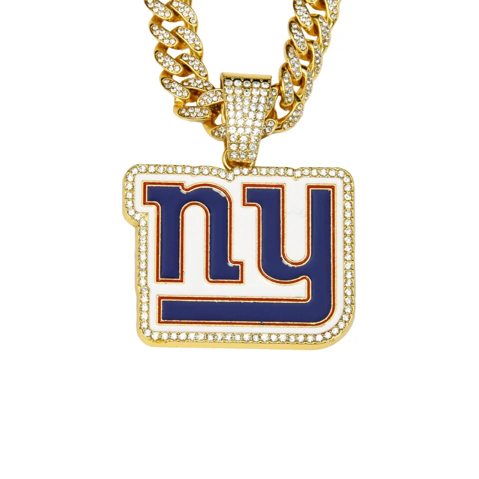 New York Giants Fan Necklace - Vujersey Los Angeles Rams