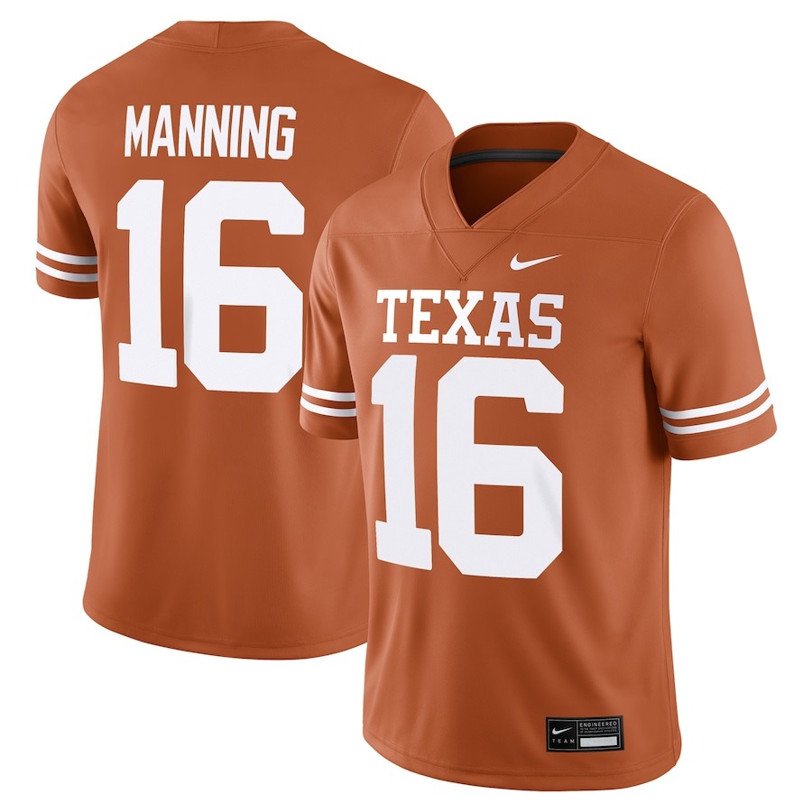 Arch Manning Texas Longhorns Nike NIL Replica Football Jersey - Texas Orange - Vujersey Los Angeles Rams