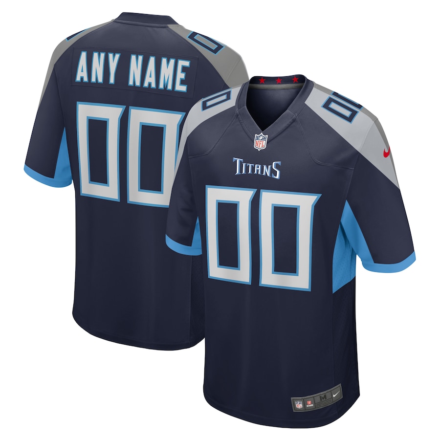 Men's Tennessee Titans Nike Navy Custom Jersey - Vujersey Los Angeles Rams