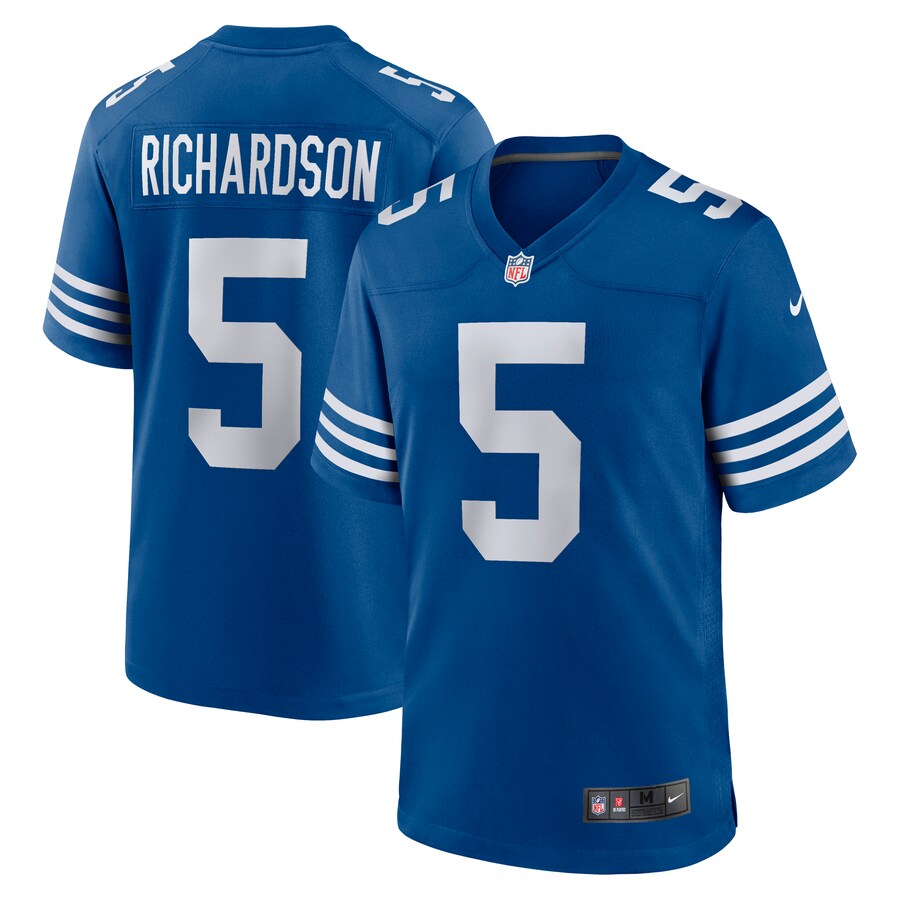 Men's Indianapolis Colts Anthony Richardson Nike Royal 2023 NFL Draft First Round Pick Alternate Game Jersey - Vujersey Los Angeles Rams
