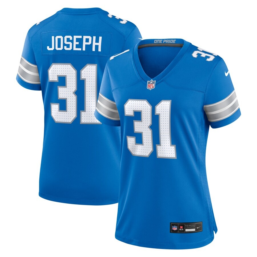 Women's Detroit Lions Kerby Joseph Nike  Blue Team Game Jersey - Vujersey Los Angeles Rams