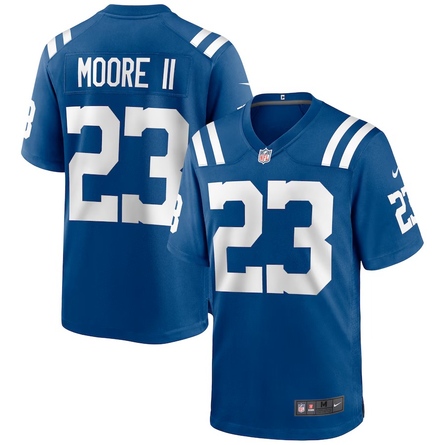 Men's Indianapolis Colts Kenny Moore II Nike Royal Game Jersey - Vujersey Los Angeles Rams