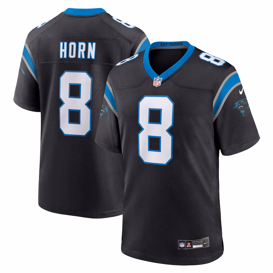Men's Carolina Panthers Jaycee Horn Nike Black Game Jersey - Vujersey Los Angeles Rams