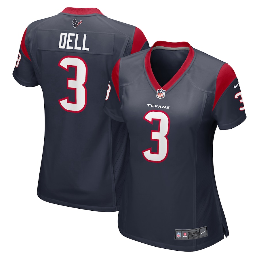 Women's Houston Texans Tank Dell Nike Navy Player Game Jersey - Vujersey Los Angeles Rams