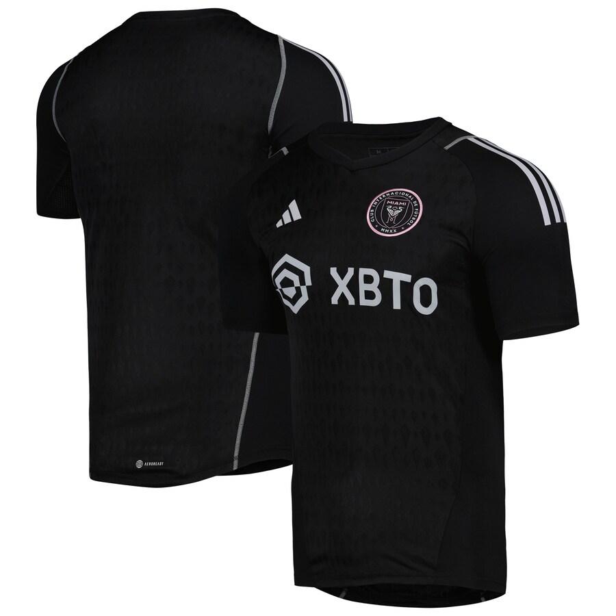 Men's Inter Miami CF adidas Black 2023 Replica Goalkeeper Jersey - Vujersey Los Angeles Rams