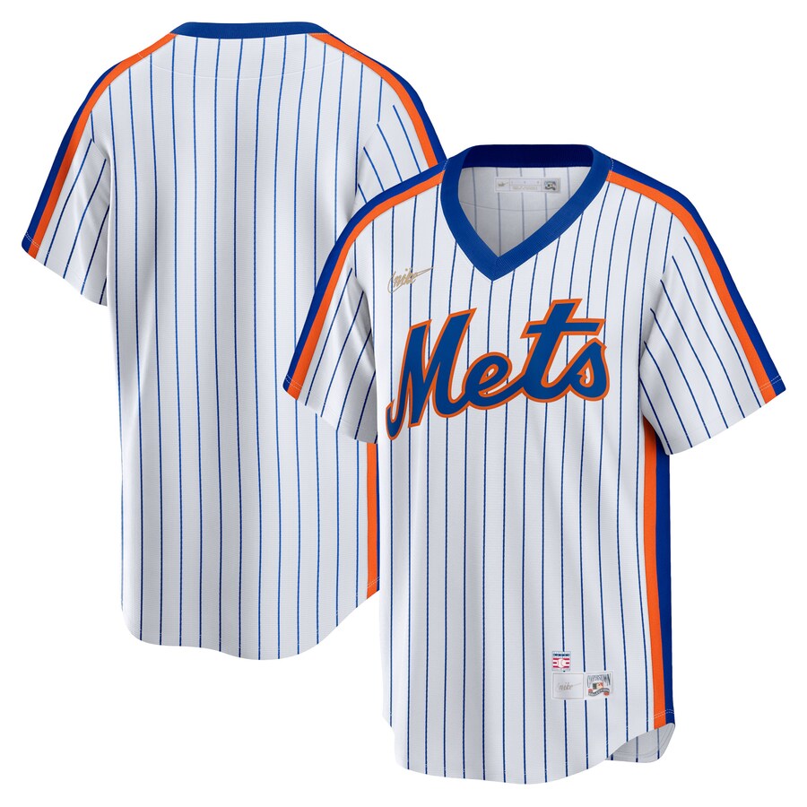 Men's New York Mets Nike White Home Cooperstown Collection Team Jersey - Vujersey Los Angeles Rams
