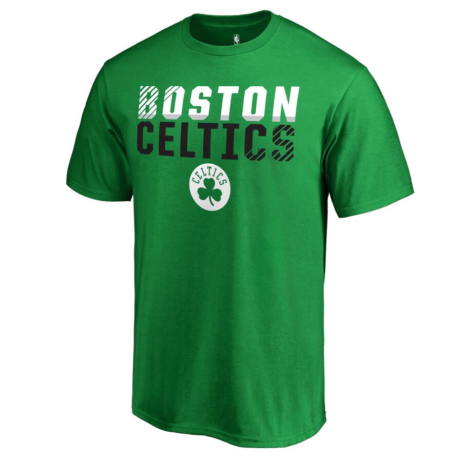 Men's Boston Celtics Kelly Green Fade Out T-Shirt - Vujersey Los Angeles Rams
