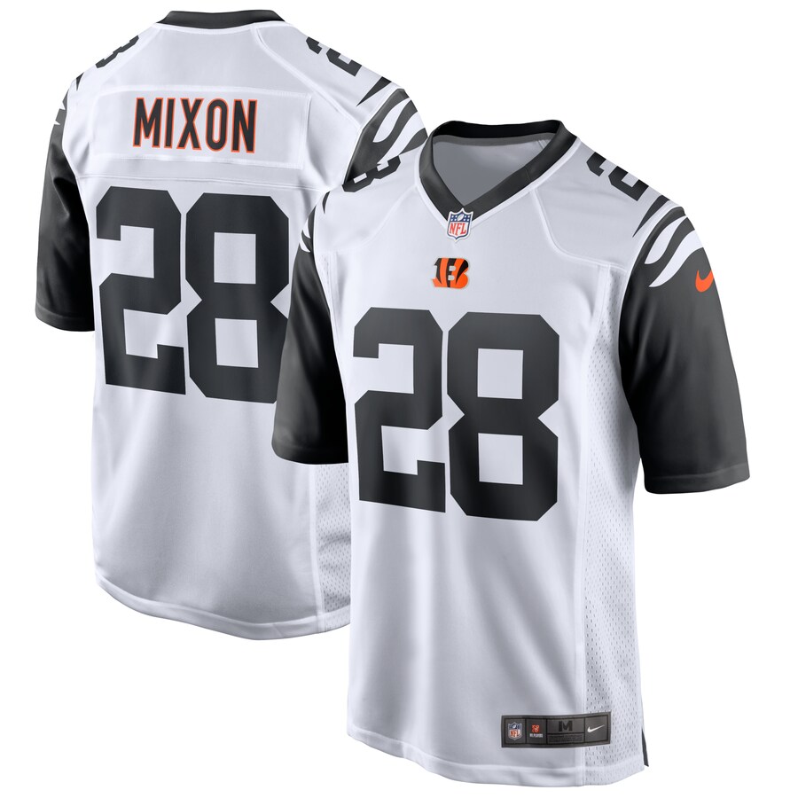 Men's Cincinnati Bengals Joe Mixon Nike White Alternate Game Jersey - Vujersey Los Angeles Rams