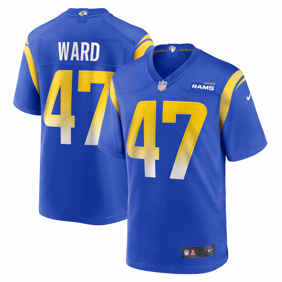 Men's Los Angeles Rams Alex Ward Nike Royal Home Game Jersey - Vujersey Los Angeles Rams