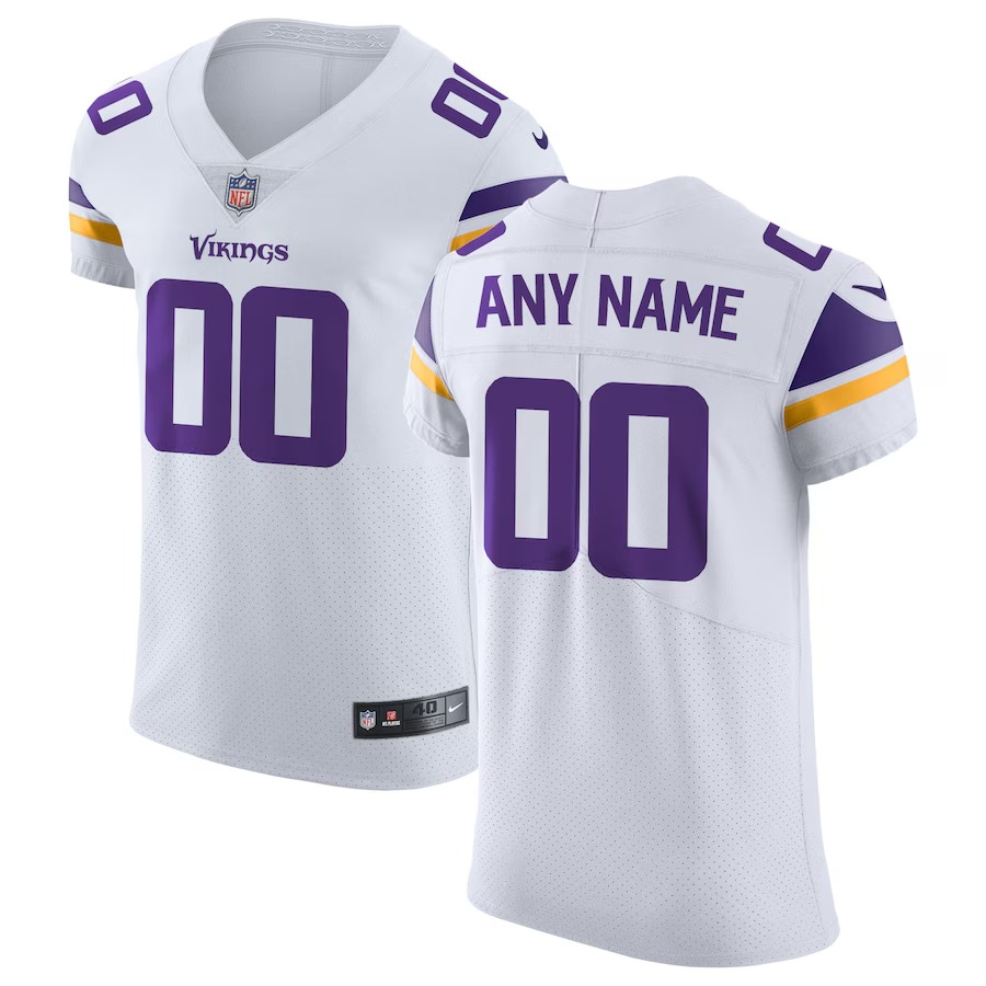 Men's Minnesota Vikings Nike White Vapor Untouchable Elite Custom Jersey - Vujersey Los Angeles Rams