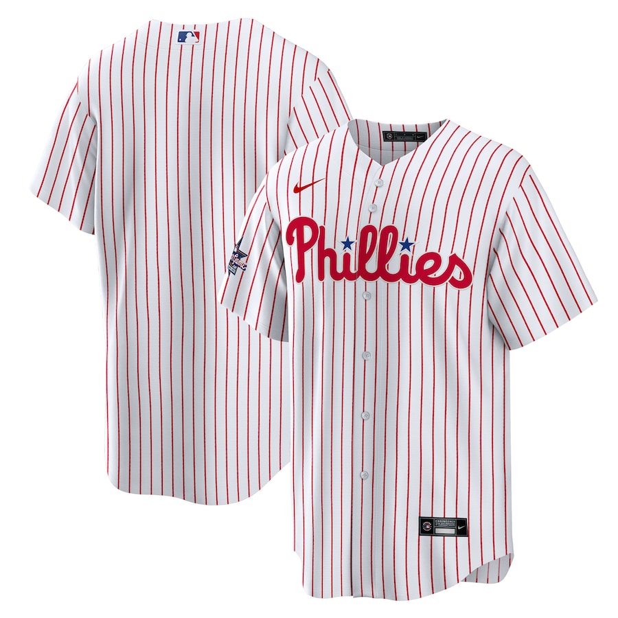 Men's Philadelphia Phillies Nike White 2025 MLB All-Star Game Home Replica Jersey - Vujersey Los Angeles Rams