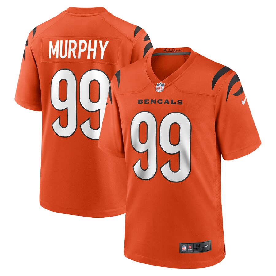 Men's Cincinnati Bengals Myles Murphy Nike Orange Alternate Game Jersey - Vujersey Los Angeles Rams