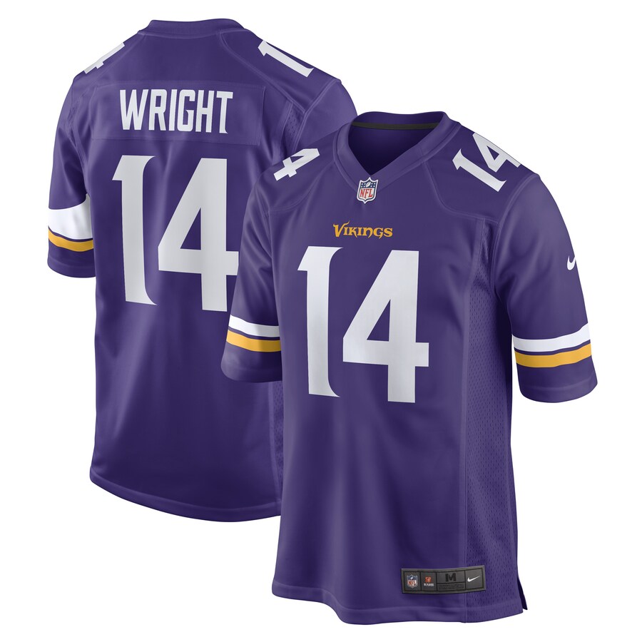 Men's Minnesota Vikings Ryan Wright Nike Purple Game Player Jersey - Vujersey Los Angeles Rams