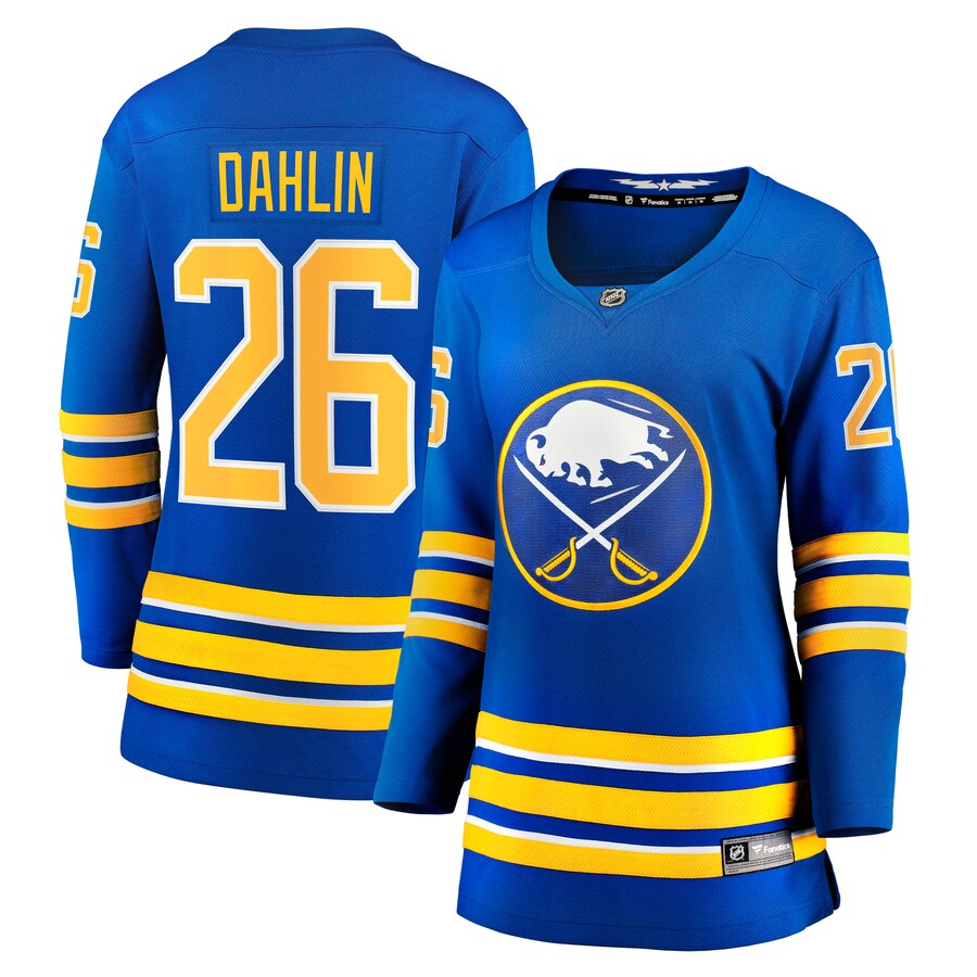 Women's Buffalo Sabres Rasmus Dahlin Fanatics Branded Royal Home Breakaway Jersey - Vujersey Los Angeles Rams