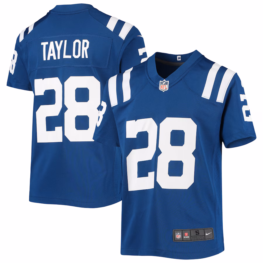 Youth Indianapolis Colts Jonathan Taylor Nike Royal Game Jersey - Vujersey Los Angeles Rams