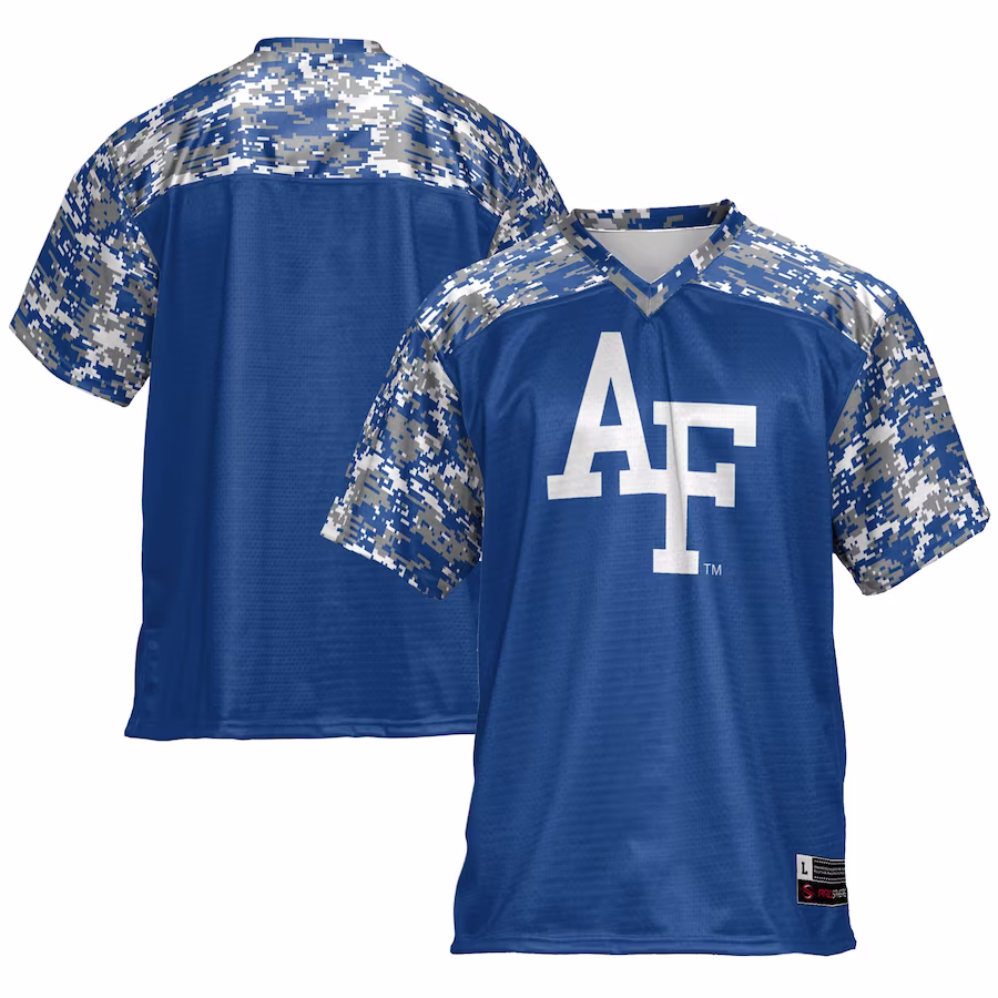 Air Force Falcons GameDay Greats Football Jersey - Blue - Vujersey Los Angeles Rams