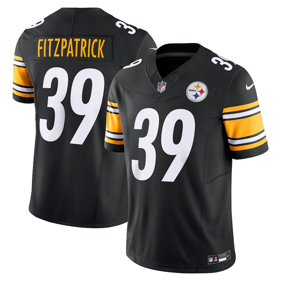 Men's Pittsburgh Steelers Minkah Fitzpatrick Nike Black Vapor F.U.S.E. Limited Jersey - Vujersey Los Angeles Rams