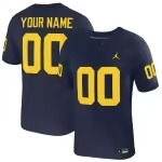 Michigan Wolverines Jordan Brand Youth  Custom Football Game Jersey – Navy - Vujersey Los Angeles Rams