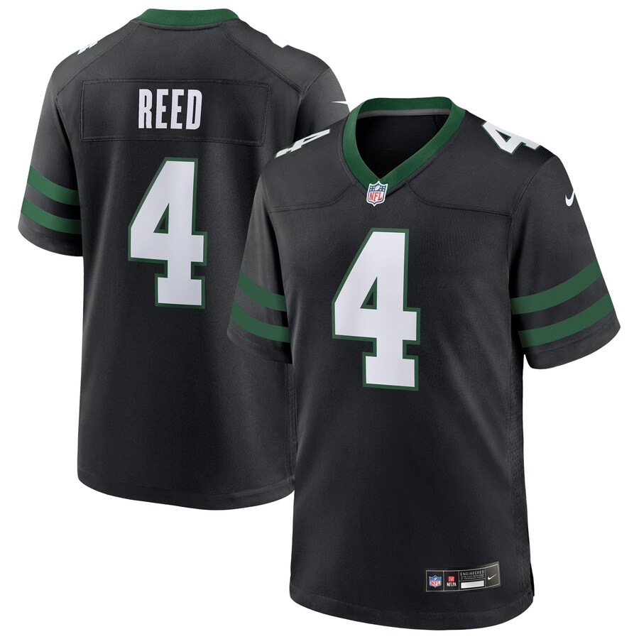 Men's New York Jets D.J. Reed Nike Legacy Black Alternate Game Jersey - Vujersey Los Angeles Rams