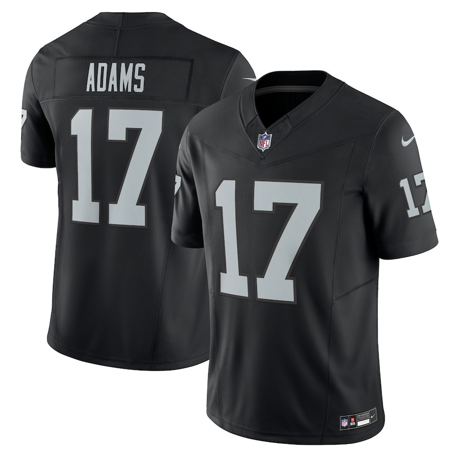 Men's Las Vegas Raiders Davante Adams Nike Black Vapor F.U.S.E. Limited Jersey - Vujersey Los Angeles Rams