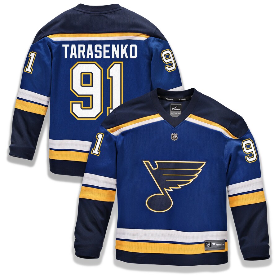 Youth St. Louis Blues Vladimir Tarasenko Fanatics Branded Blue Replica Player Jersey - Vujersey Los Angeles Rams