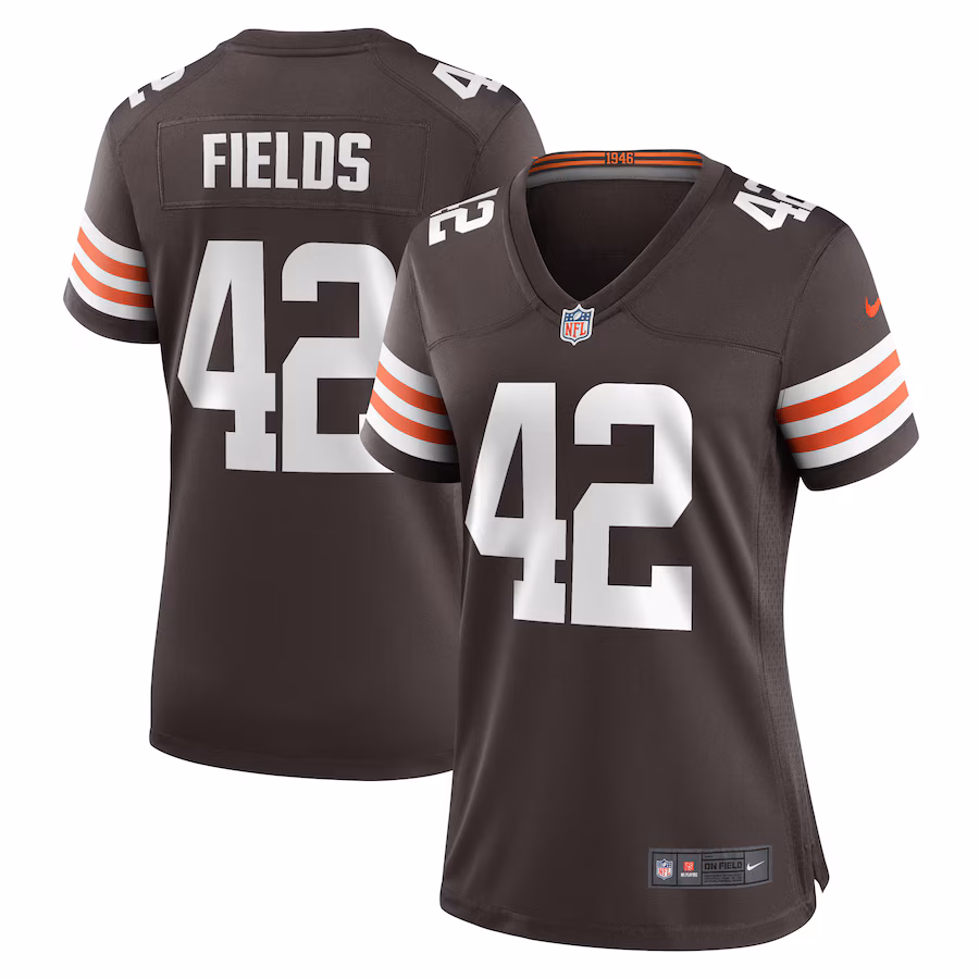 Women's Cleveland Browns Tony Fields II Nike  Brown Team Game Jersey - Vujersey Los Angeles Rams