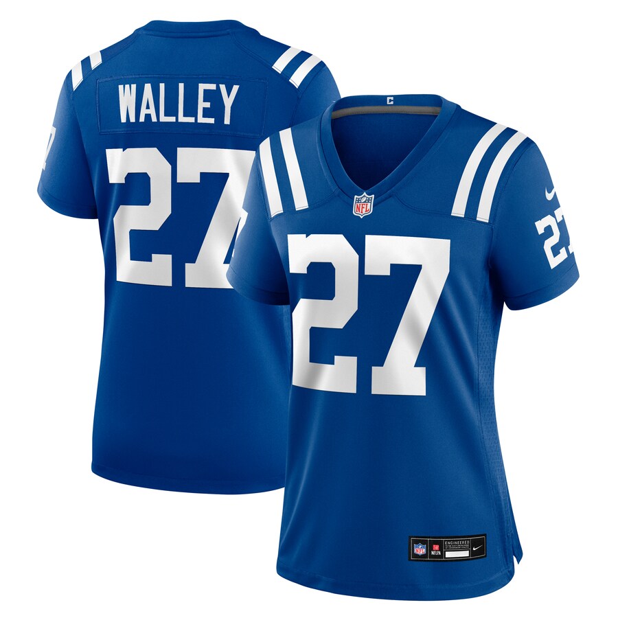 Women's Indianapolis Colts Justin Walley Nike Royal Team Game Jersey - Vujersey Los Angeles Rams