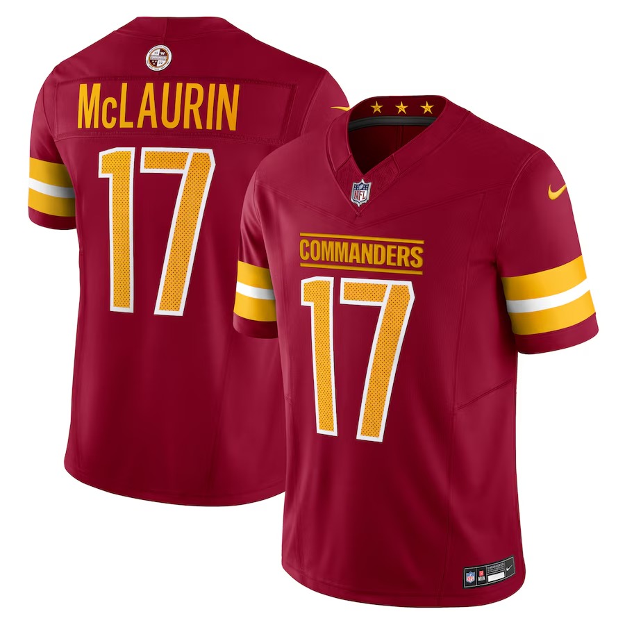 Men's Washington Commanders Terry McLaurin Nike Burgundy Vapor F.U.S.E. Limited Jersey - Vujersey Los Angeles Rams